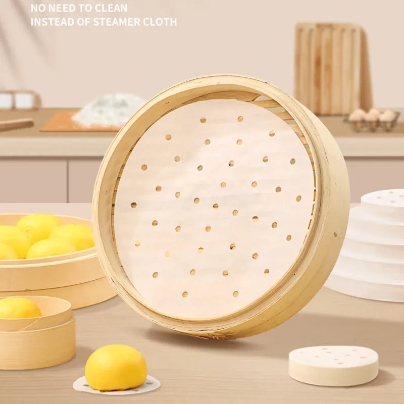 Papier Cuisson Air Fryer Jetable Antiadhésif | Lot de 50 à 300