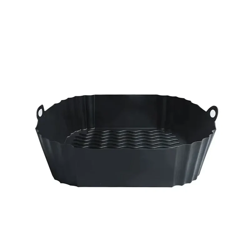 Moule Silicone Air Fryer Réutilisable Rectangulaire - Lot de 2 Pièces