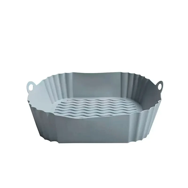 Moule Silicone Air Fryer Réutilisable Rectangulaire - Lot de 2 Pièces