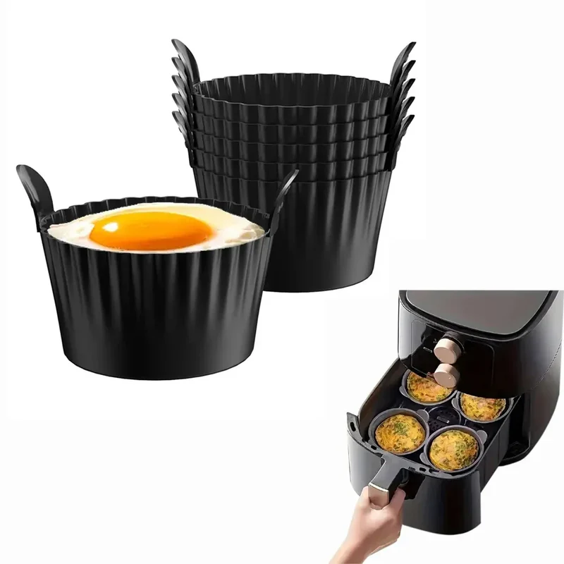 Ramequins Silicone Air Fryer Réutilisables