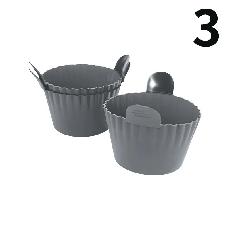 Ramequins Silicone Air Fryer Réutilisables