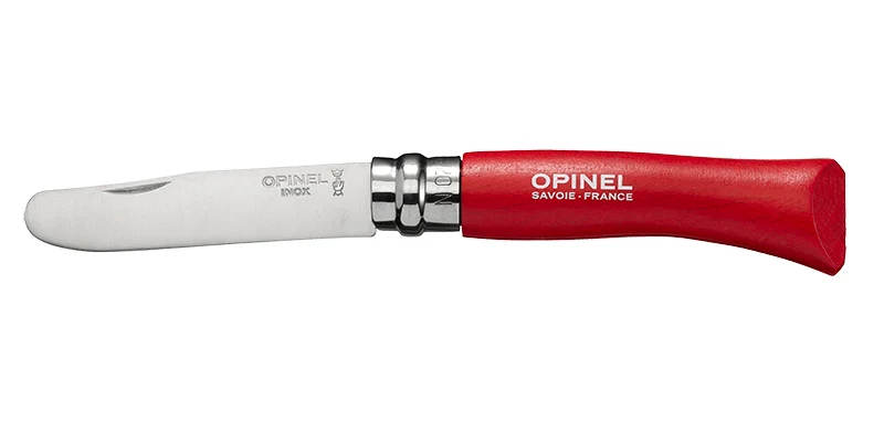 Couteau Opinel Mon Premier Opinel N°07 Inox Rouge