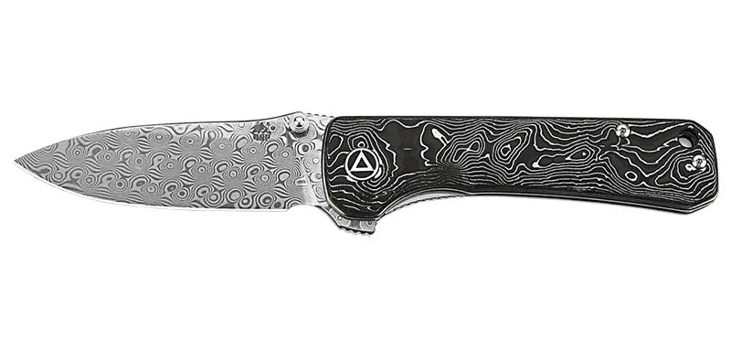 Couteau Pliant Damas Hawk QSP