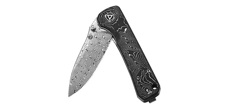 Couteau Pliant Damas Hawk QSP