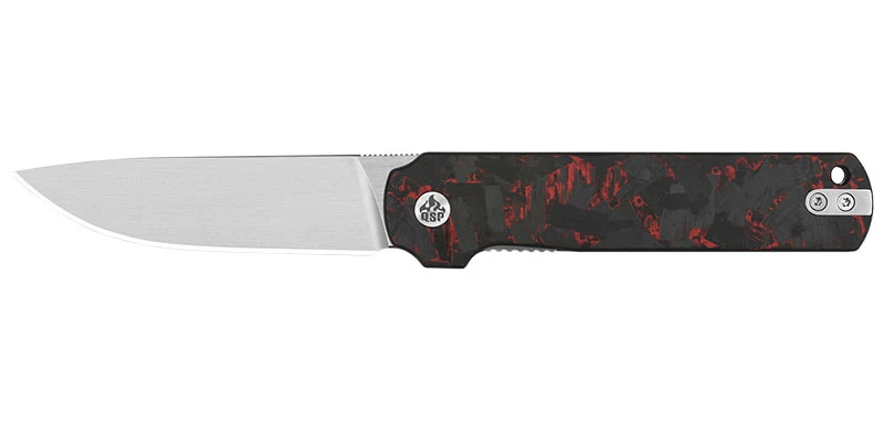 Couteau Pliant Lark Noir/Rouge QSP