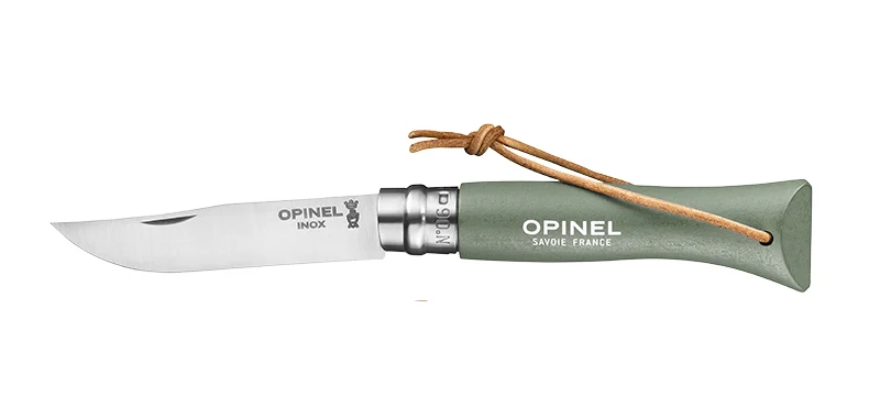Couteau Opinel Baroudeur N°06 Inox Sauge