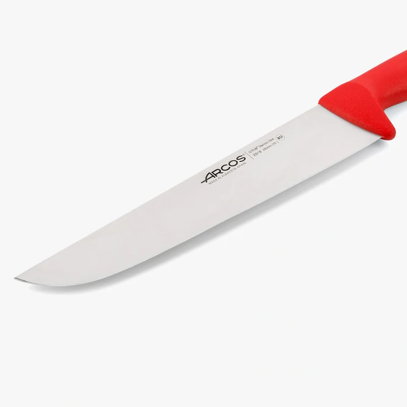 Cuchillo Carnicero color rojo Serie 2900 250 mm