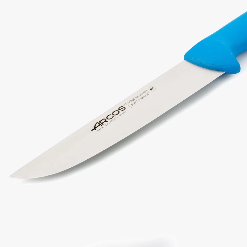 Cuchillo Carnicero color azul Serie 2900 210 mm