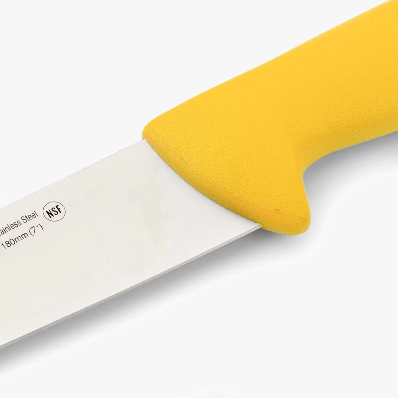 Cuchillo Carnicero color amarillo Serie 2900 180 mm