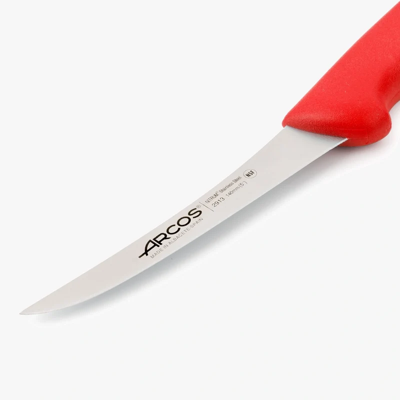 Cuchillo Deshuesador color rojo Serie 2900 140 mm