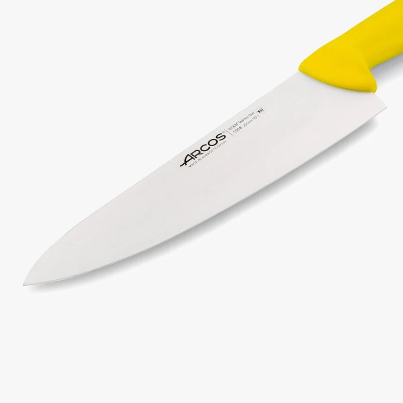 Cuchillo Cocinero color amarillo Serie 2900 250 mm