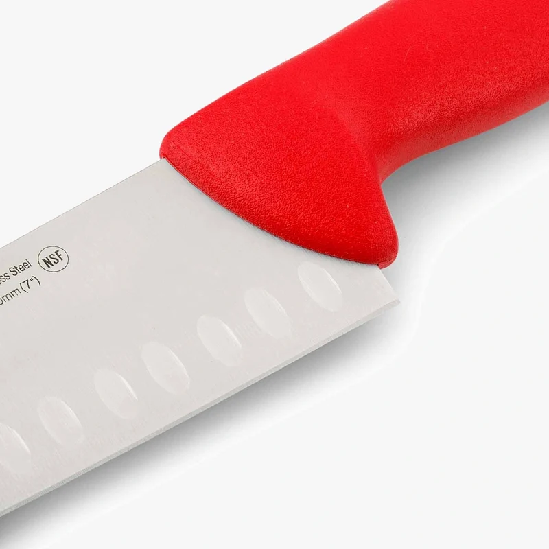 Cuchillo Santoku Color rojo Serie 2900