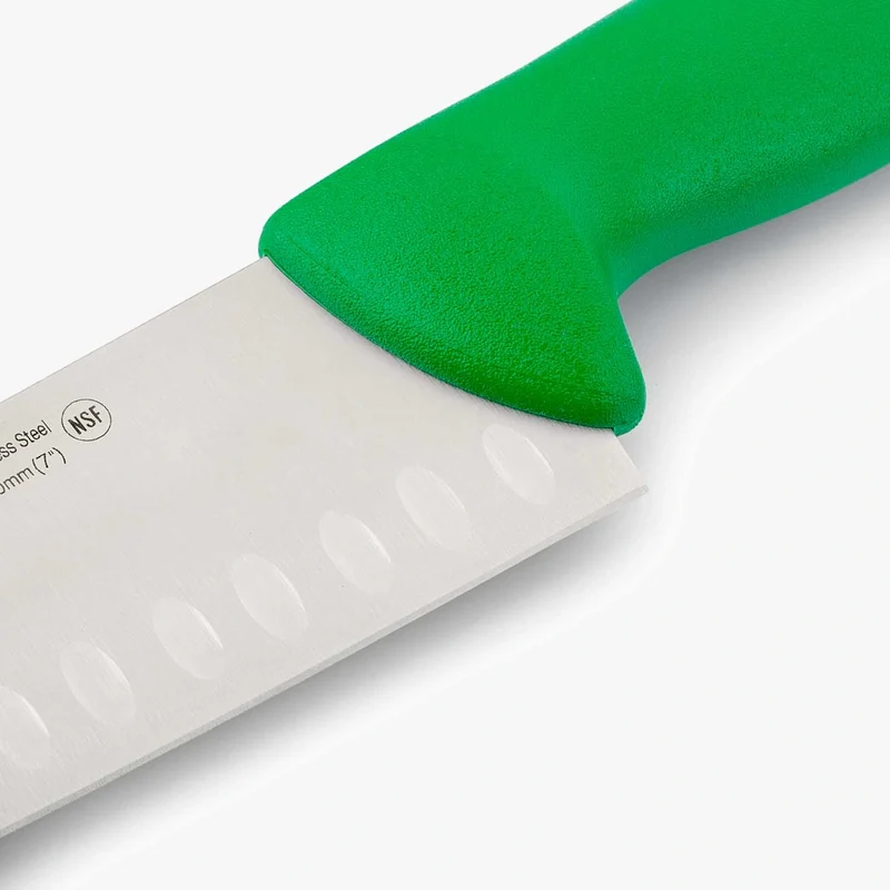 Cuchillo Santoku color verde Serie 2900