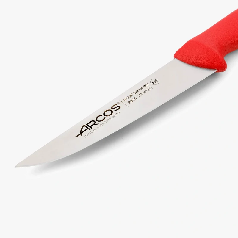 Cuchillo Cocina color rojo Serie 2900 150 mm
