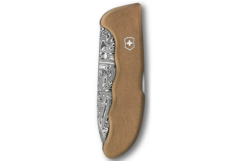 Couteau pliant Victorinox Evoke Wood Damast Édition limitée 2026