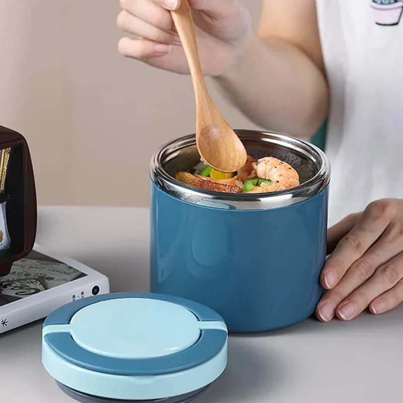 LunchBox Isotherme Inox 304 — Étanche, Double Paroi, 630 ml / 1 000 ml