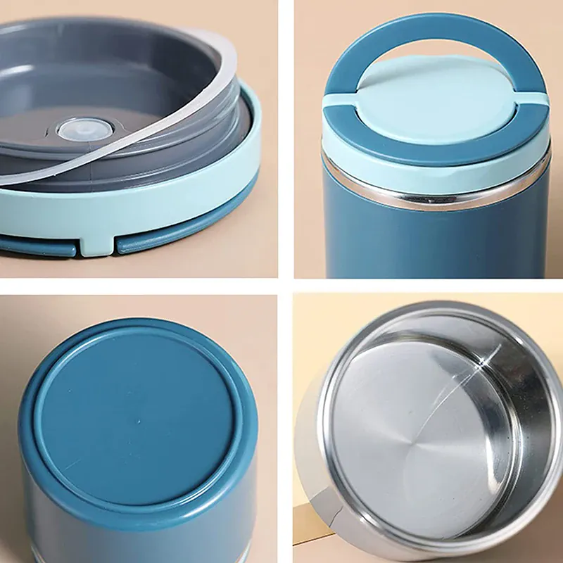 LunchBox Isotherme Inox 304 — Étanche, Double Paroi, 630 ml / 1 000 ml