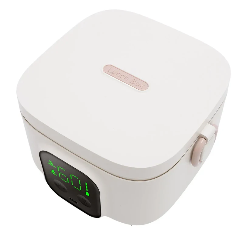 LunchBox Chauffante Sans Fil — 500 ml — 8800 mAh — Minuterie — Cuve Inox 304