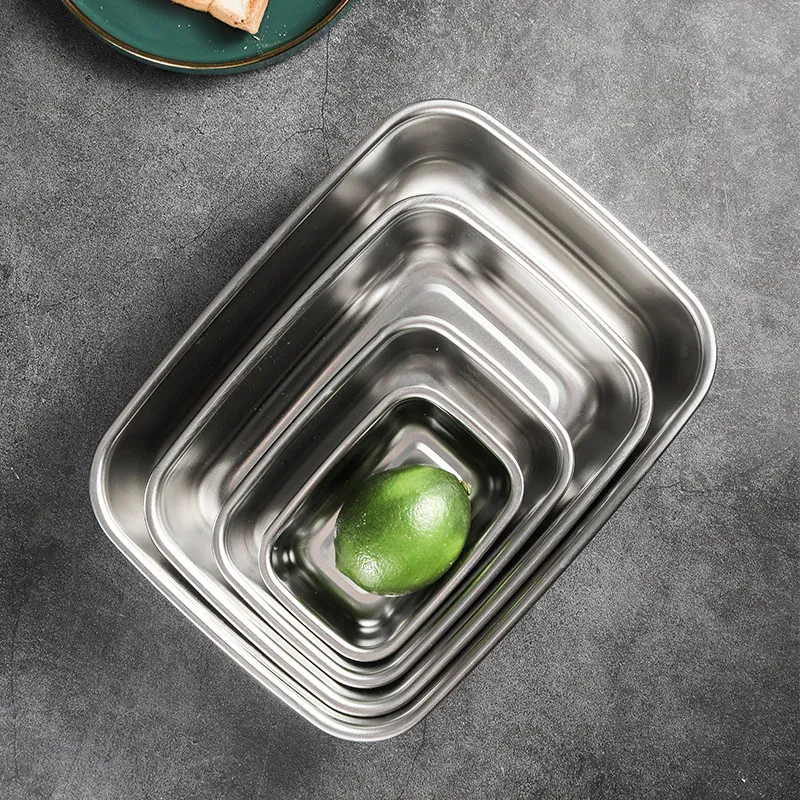 Boîte Hermétique Inox 304 Anti-Fuite — 4 Clips de Verrouillage