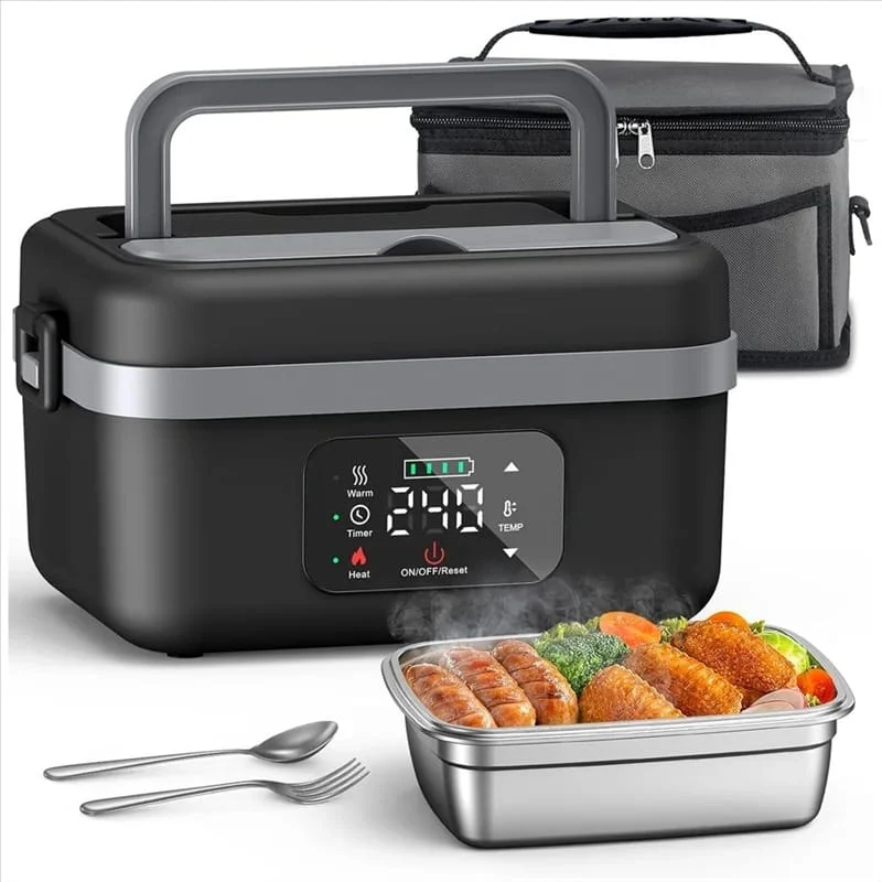 LunchBox Chauffante Électrique 16000mAh 220V pour Bureau et Voyage