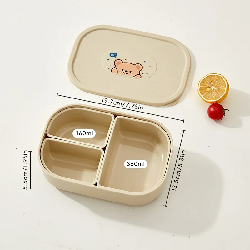 Ensemble Bento pour Enfant avec Sac Isotherme et Couverts