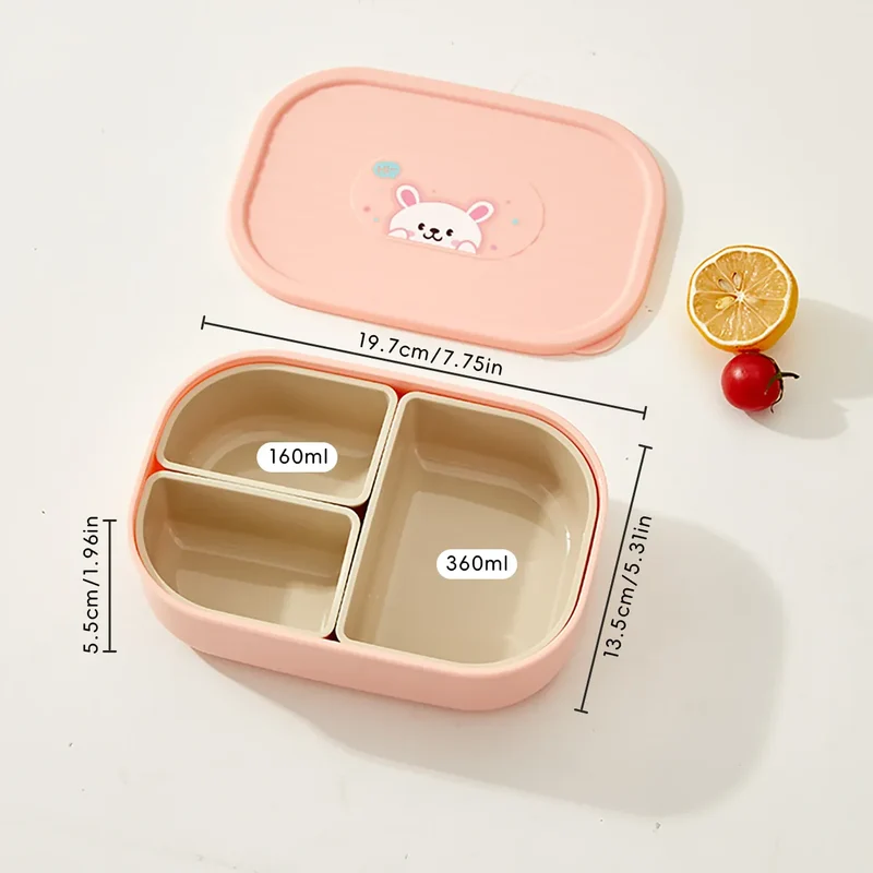 Ensemble Bento pour Enfant avec Sac Isotherme et Couverts