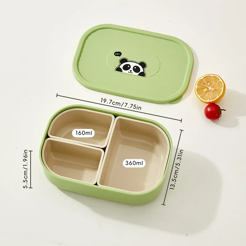 Ensemble Bento pour Enfant avec Sac Isotherme et Couverts
