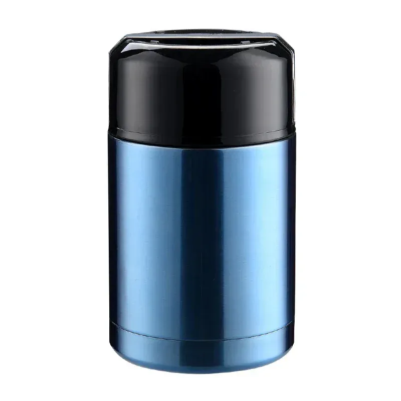 Thermos Alimentaire Inox — Isotherme 24h avec Pochette et Couverts