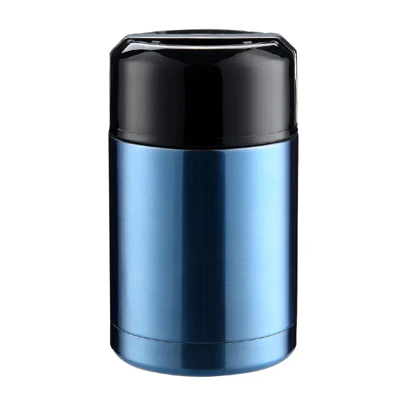 Thermos Alimentaire Inox — Isotherme 24h avec Pochette et Couverts