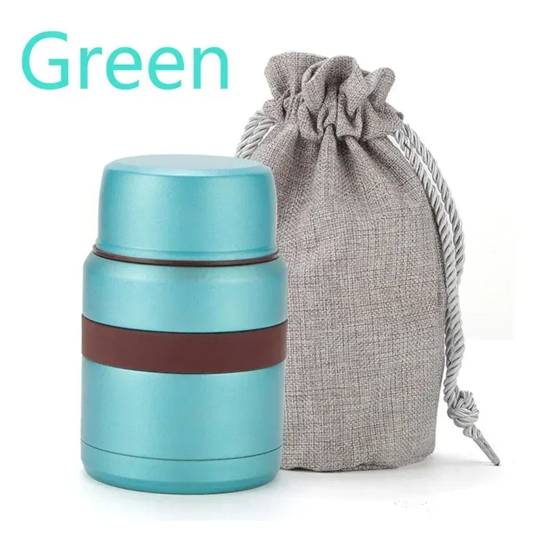 Thermos Alimentaire Isotherme 350ML500ML Inox avec Conteneurs