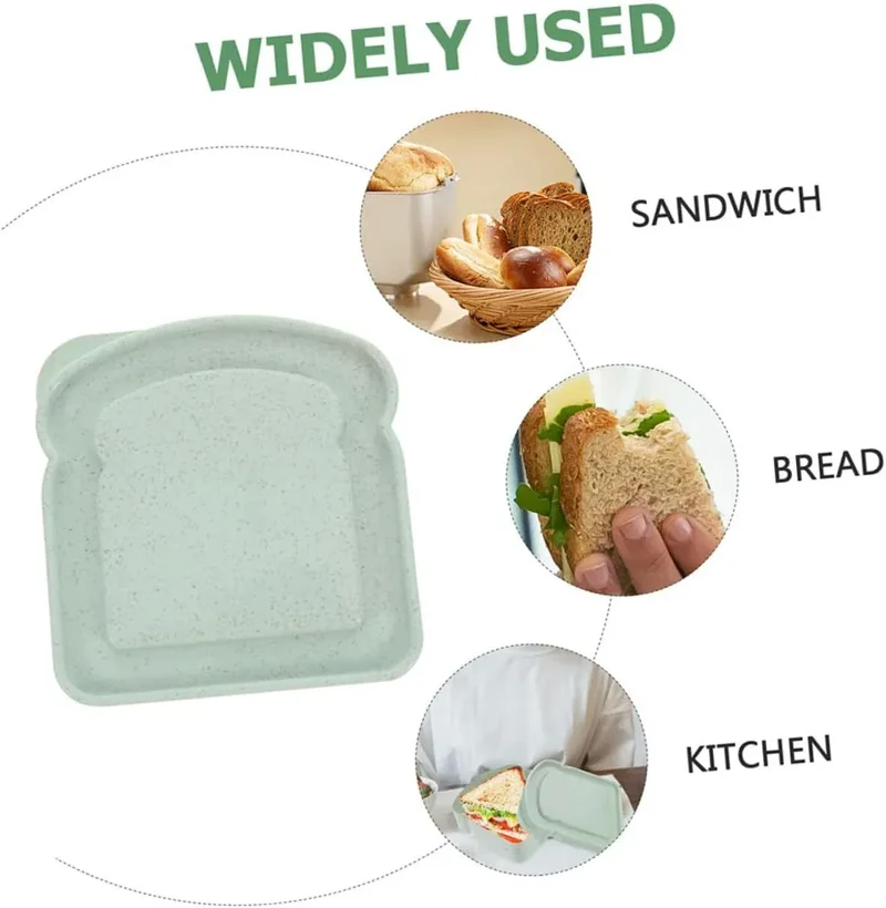 Porte-Sandwich en Bambou | Boîte Hermétique Originale Polyvalente