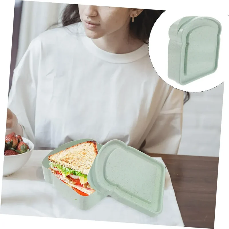 Porte-Sandwich en Bambou | Boîte Hermétique Originale Polyvalente