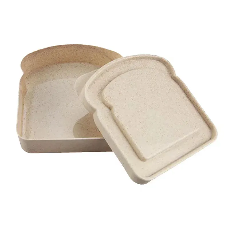 Porte-Sandwich en Bambou | Boîte Hermétique Originale Polyvalente