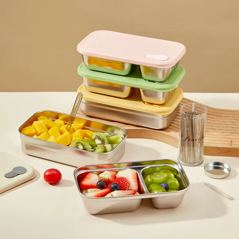 Ensemble Lunch Box Lucky - 700ml Étanche Anti-Fuite