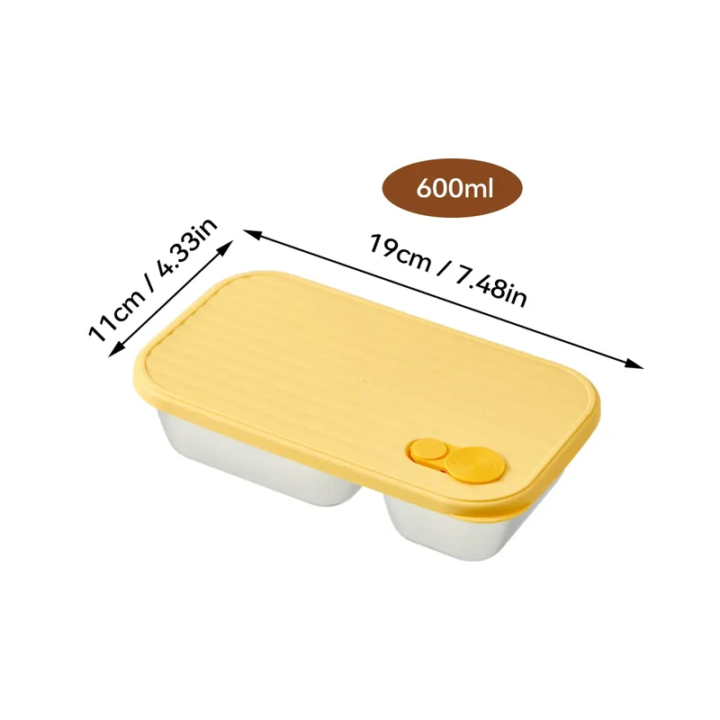 Ensemble Lunch Box Lucky - 700ml Étanche Anti-Fuite