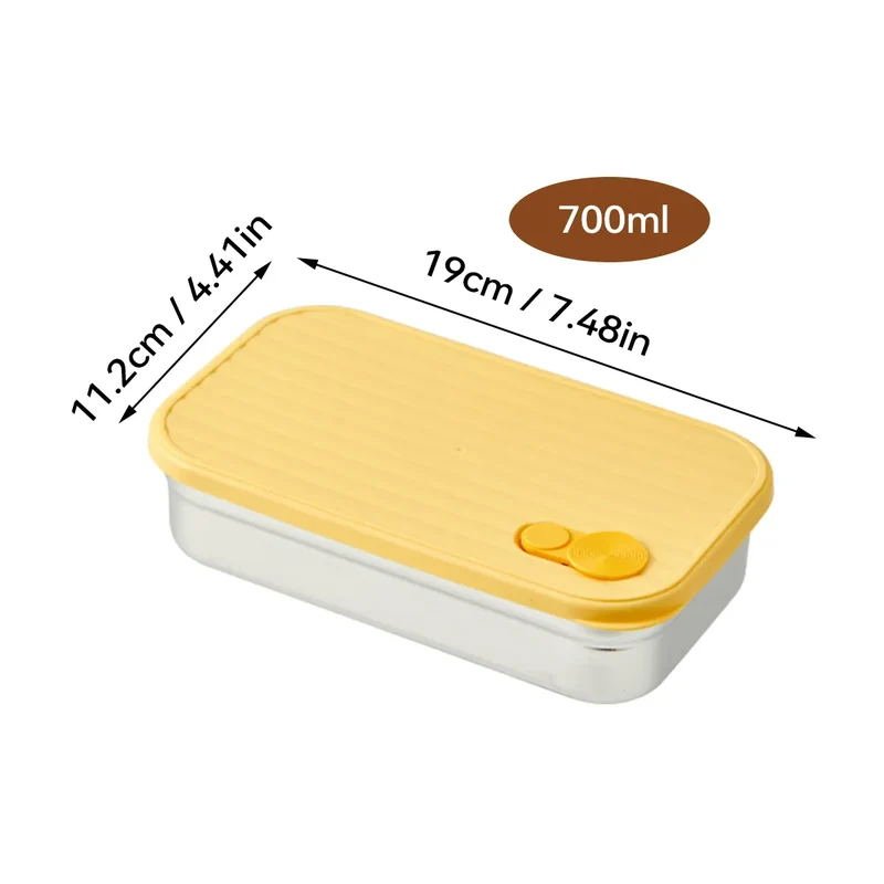 Ensemble Lunch Box Lucky - 700ml Étanche Anti-Fuite