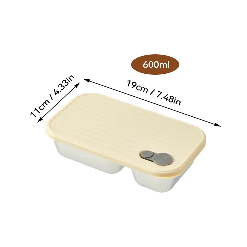 Ensemble Lunch Box Lucky - 700ml Étanche Anti-Fuite