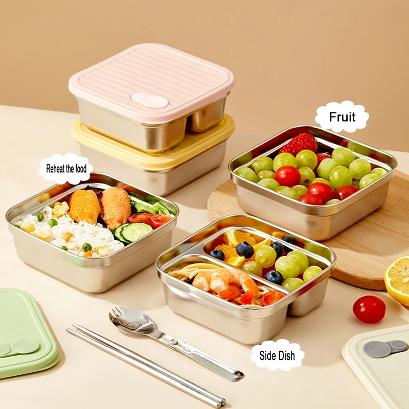 Ensemble Lunch Box Lucky - 700ml Étanche Anti-Fuite