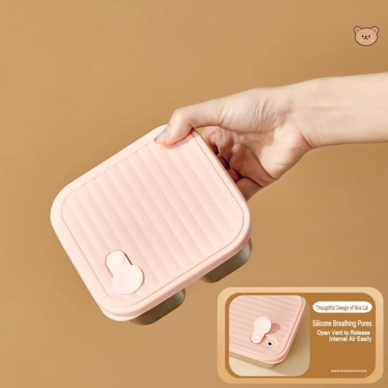 Ensemble Lunch Box Lucky - 700ml Étanche Anti-Fuite