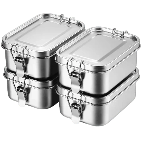 Gamelle en Inox hermétique de 850 à 2400 ml