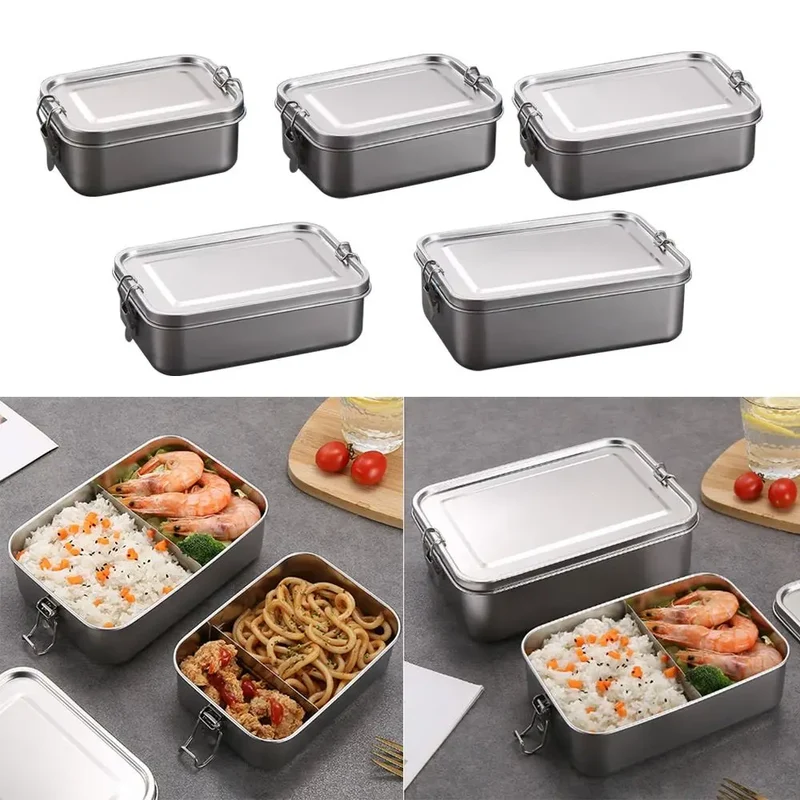 Gamelle en Inox hermétique de 850 à 2400 ml
