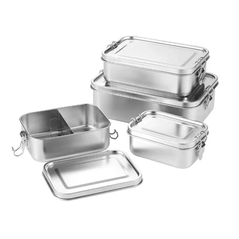 Gamelle en Inox hermétique de 850 à 2400 ml