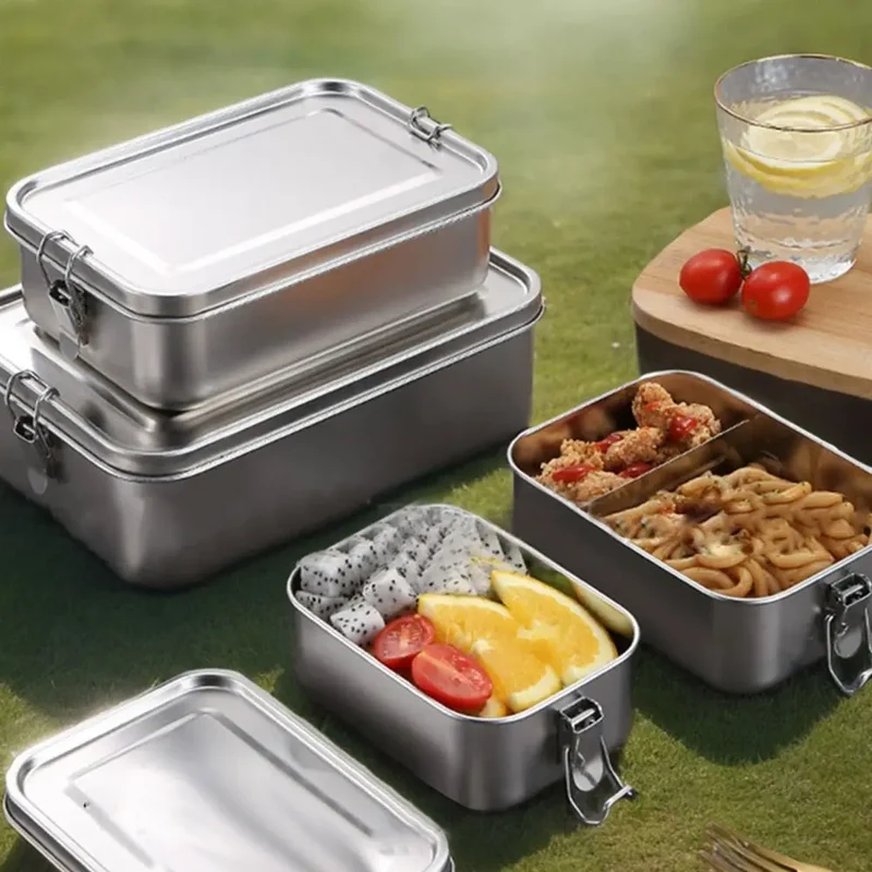 Gamelle en Inox hermétique de 850 à 2400 ml