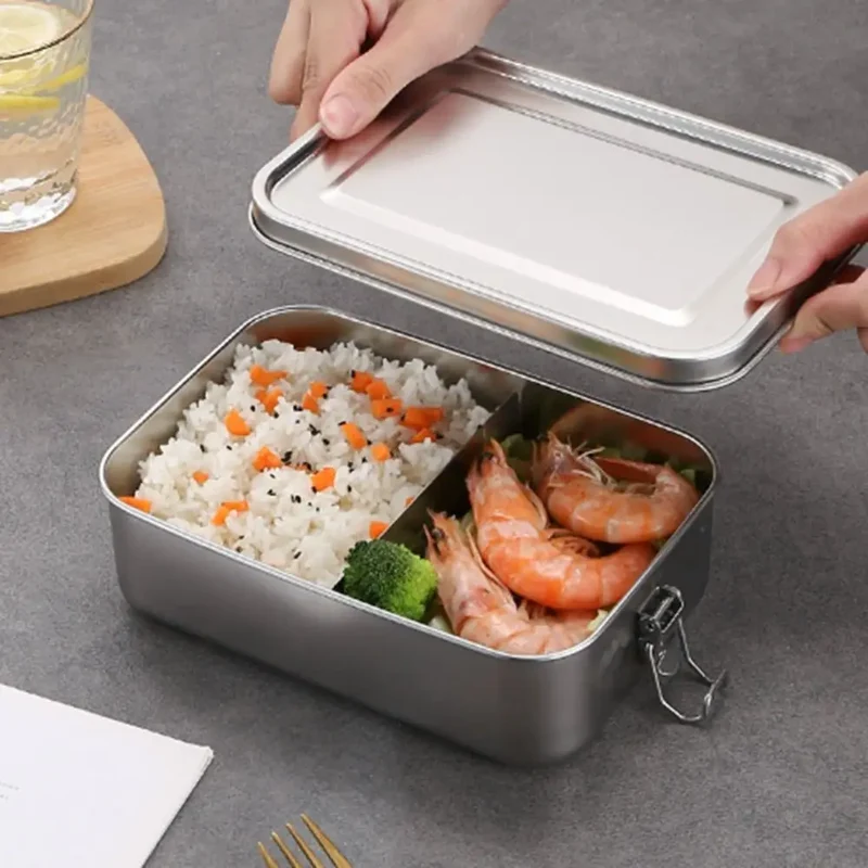 Gamelle en Inox hermétique de 850 à 2400 ml