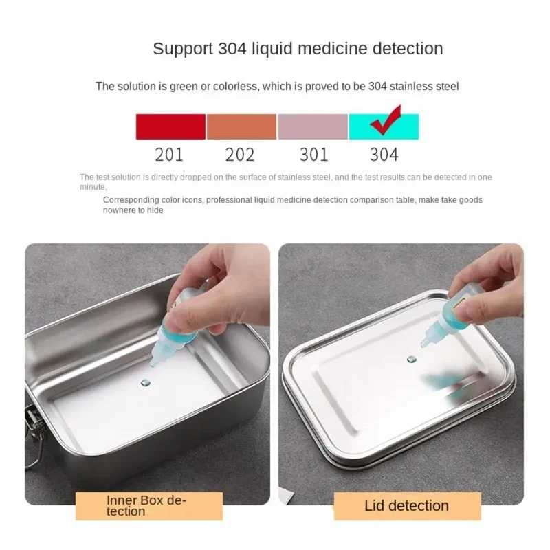 Gamelle en Inox hermétique de 850 à 2400 ml