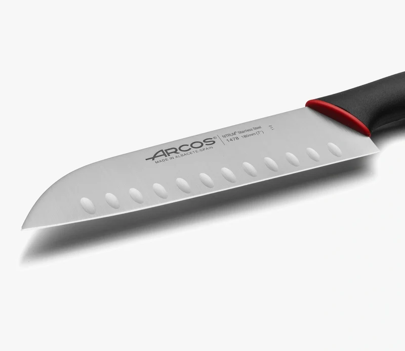 Cuchillo Santoku Serie Dúo 180 mm