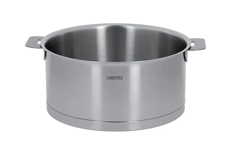 Faitout Cristel Strate Amovible en acier inox 18/10