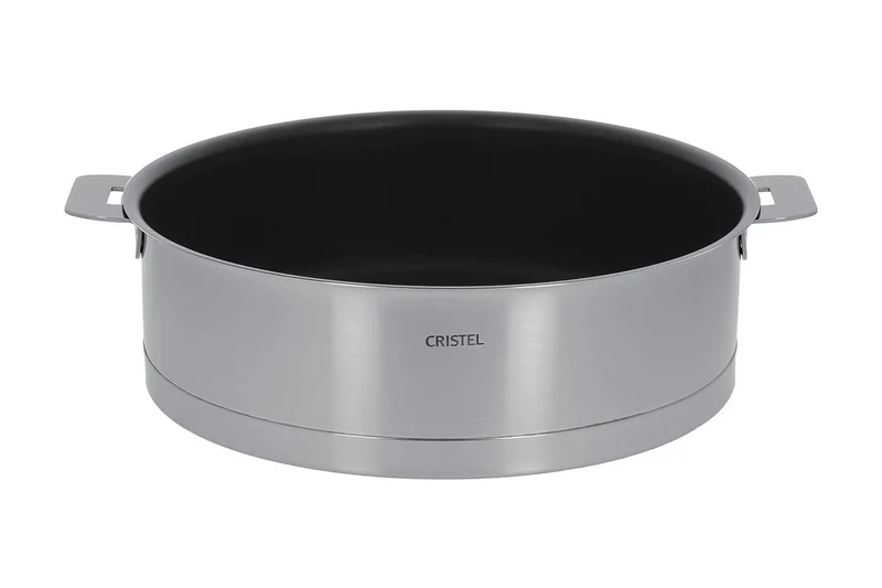 Sauteuse antiadhésive Cristel Strate Amovible en acier inox 18/10