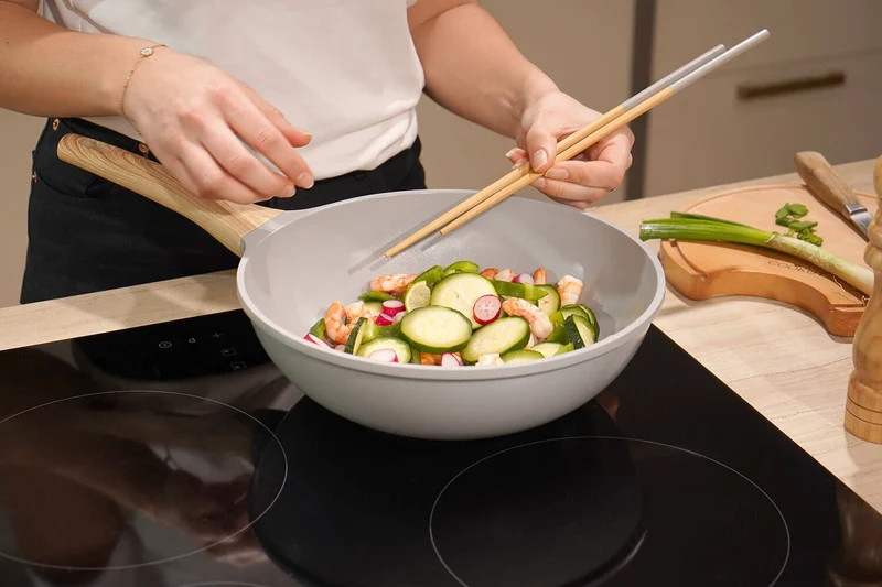 Set de 3 ustensiles Cookut en bois pour L'Incroyable Poêle et L'Incroyable Wok