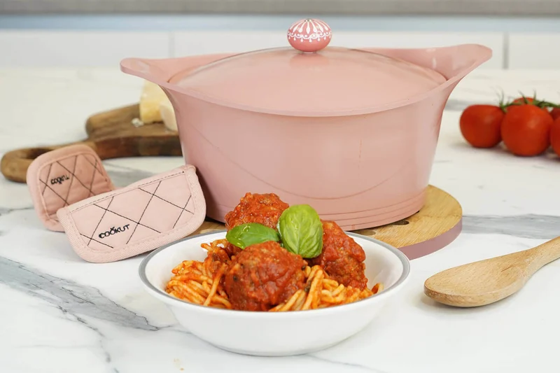 Paire de maniques en coton Cookut pour l'Incroyable Cocotte à personnaliser